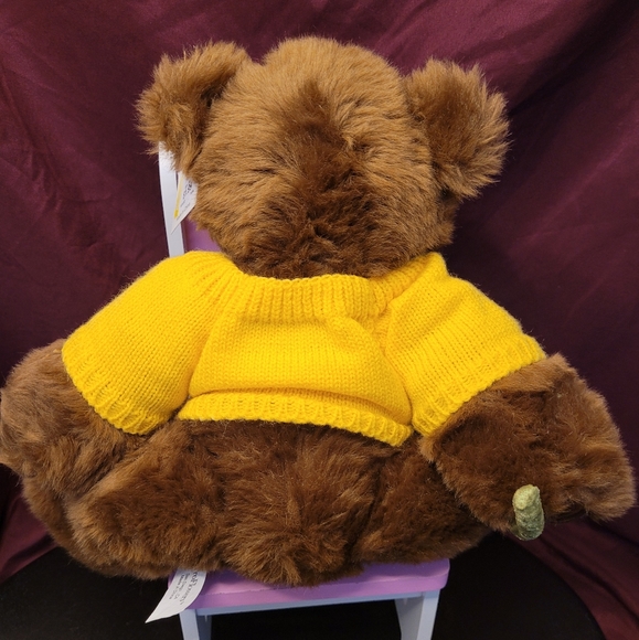 ProFlowers Plush Teddy Bear with gorgeous Yellow Sweater Holding a Sunflower - Picture 5 of 13